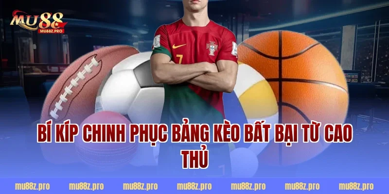 Bí Kíp Chinh Phục Bảng Kèo Bất Bại Từ Cao Thủ