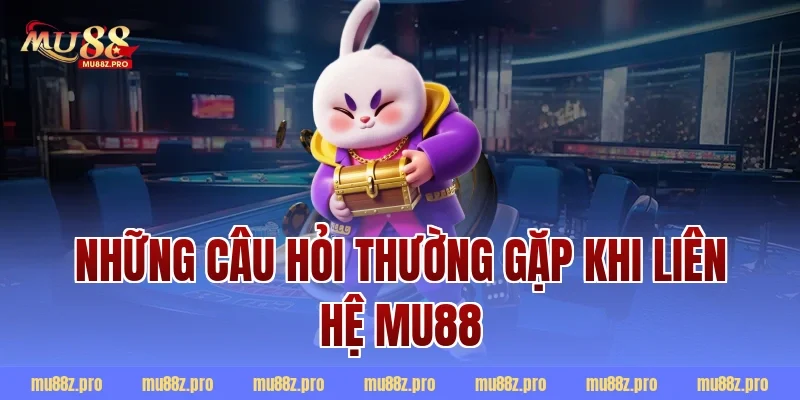 Những câu hỏi thường gặp khi liên hệ MU88